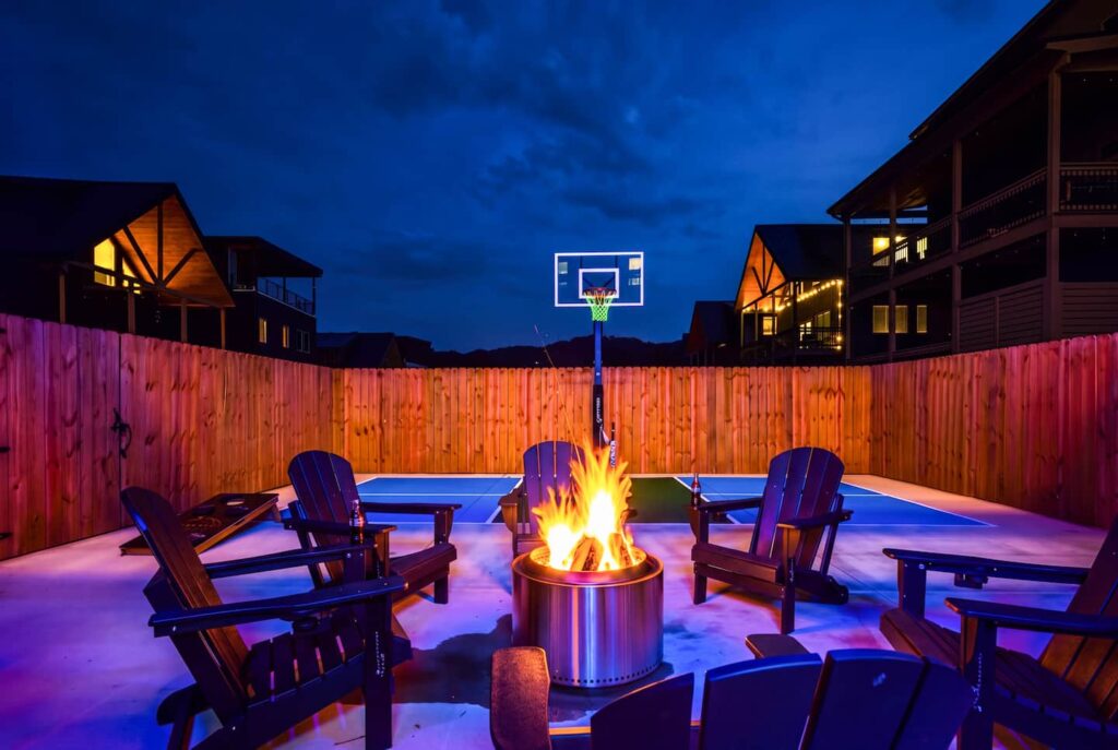Summit After Dark at night
