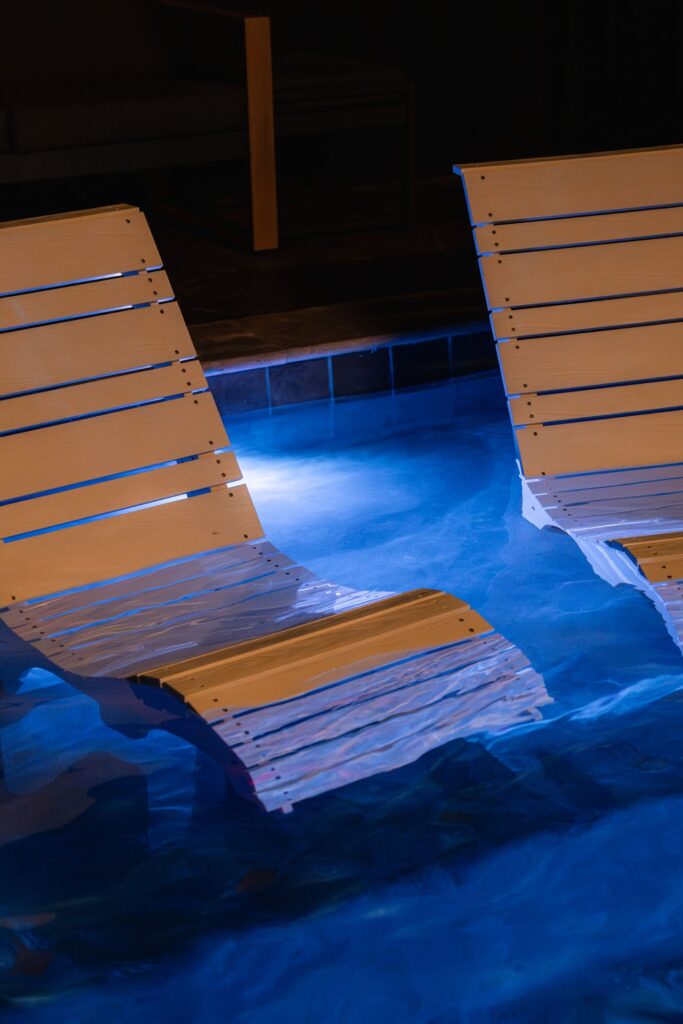 Summit After Dark heated indoor pool and sauna