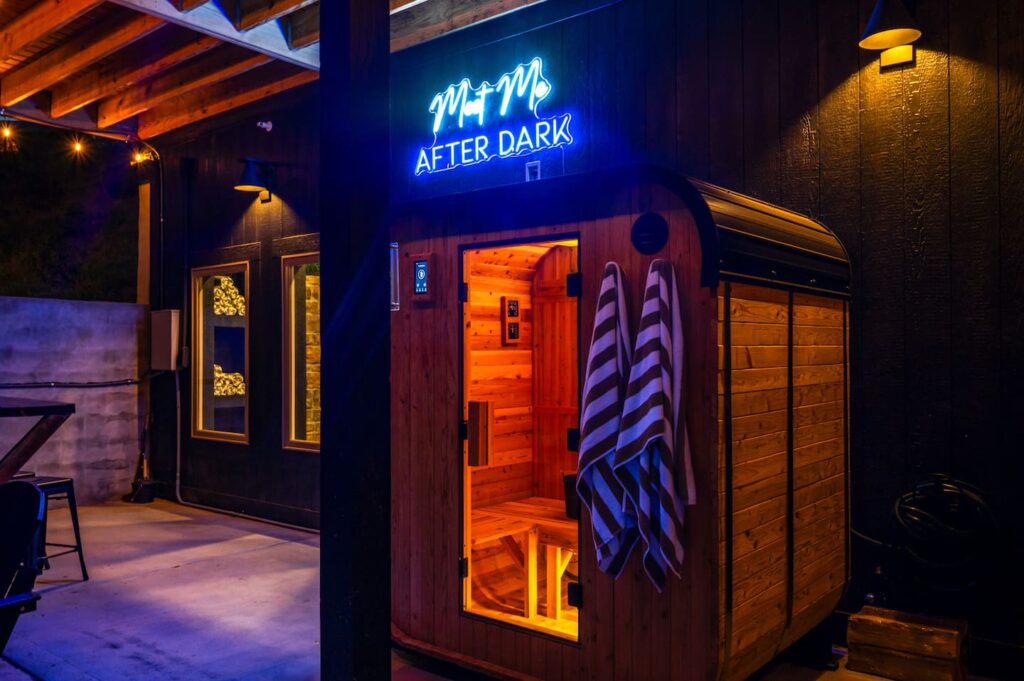 Summit After Dark heated indoor pool and sauna