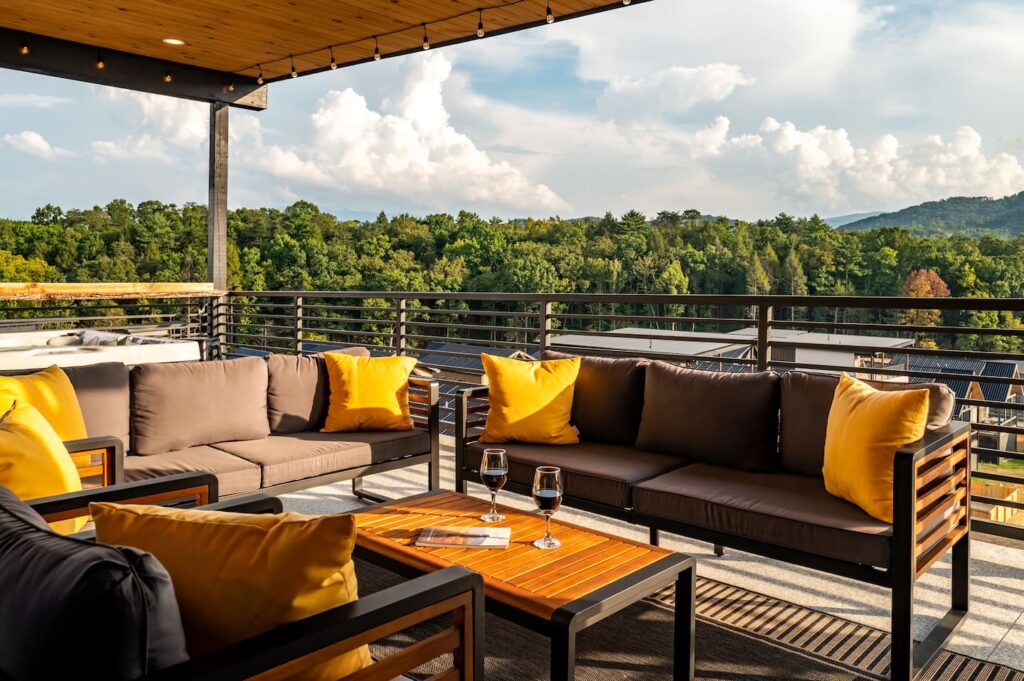 Summit After Dark Sky Lounge rooftop